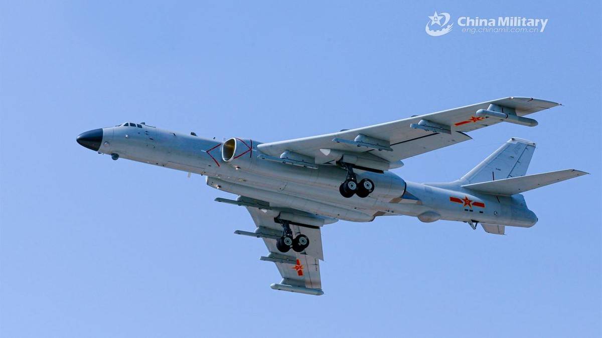 鹰击-21就位！外媒：轰-6K和空警-500亮相南海，目标是美国航母？