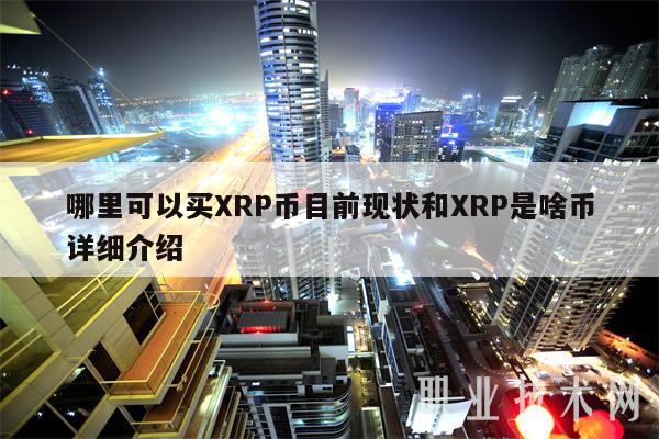 xrp谁的币(xrp币是骗局吗)